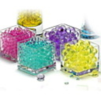 3000PCS/Bag Crystal Mud Soil Water Hydroge Home Decor Ball For Flower/Weeding Water Pearls Orbits Growing Balls In Water
