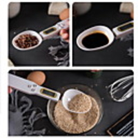 300g 0.1g Capacity Coffee Tea Digital Electronic Scale Kitchen Measuring Spoon Weighing Device LCD Display CookingNew