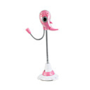 300K Pixel USB 2.0 Webcam (Pink)