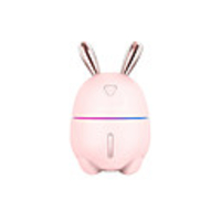 300ML Mini Air Humidifier Cute Rabbit USB Aroma Essential Oil Diffuser Colorful Night Light Car Office Air Purifier Mist Maker