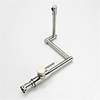 304 stainless steel kitchen faucet folding and rotating drawing sink dish washing basin faucet