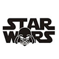 3056cm Star Wars Game Wall Sticker STAR WARS Wall Decoration Graffiti Sticker PVC