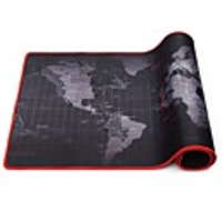 30602cm Extra Large Mouse Pad Old World Map Gaming Mousepad Anti-slip Natural Rubber Gaming Mouse Mat with Locking Edge