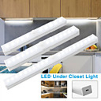 30CM Kitchen LED Bulb PIR Motion Sensor Wireless Wall Lamp USB LED Cabinet Light for Wardrobe Stair Cupboard Bed Light