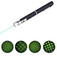 30mw 5 in 1 Green Beam Laser Pointer/Pen (Open-Herding)