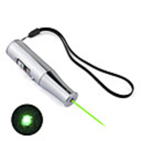 30mW 532nm Winebottle Green Laser Flashlight 1XCR2(battery included)