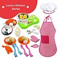 30pcs stainless steel mini kitchen toys kitchen pretend play accessories toys cooking utensils