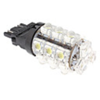 3157 2.5W 18-LED 90LM Natural White Light Bulb for Car Brake Lamp (12V)