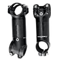 31.8 mm Bike Stem 17 degree 80/90/10/110 mm Carbon Fiber Aluminium Alloy Lightweight High Strength Easy to Install for Cycling Bicycle 3K Matt