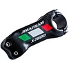 31.8 mm Bike Stem 17 degree 80/90/10/110/120/130 mm Carbon Fiber Lightweight High Strength Easy to Install for Cycling Bicycle 3K Glossy