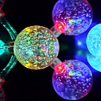 32 LEDs Colorful Bubble Ball Light String(CIS-84110)