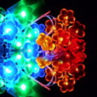32 LEDs Colorful Floriated Light String(CIS-84110)