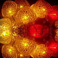 32 LEDs Colorful Heart Light String(CIS-84110)