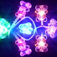 32 LEDs Colorful Little Bear Light String(CIS-84110)