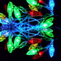 32 LEDs Colorful Pinecone Light String(CIS-84110)