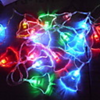 32 LEDs Colorful Plane Windbell Light String(CIS-84110)