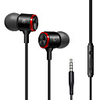 320 Wired In-ear Earphone 3.5mm Audio Jack Stereo Dual Drivers with Microphone with Volume Control InLine Control for Sport Fitness