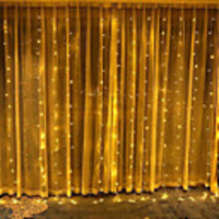 33 m String Lights Remote Controls 300 LEDs 1 set Cold White Warm Yellow Christmas New Year