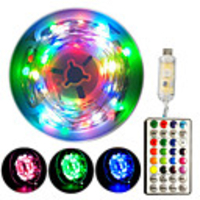 33Ft Fairy String Lights RGB Multi-color Dream Lamp String USB 100 LED Waterproof Color Changing Twinkle Lights with 32 Key controller