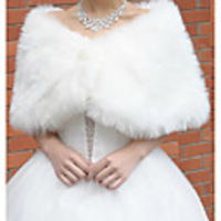 3/4 Length Sleeve Coats / Jackets Orlon Wedding Women