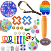34pcs Sensory Toy Set Anti Stress Toy Set Relief Stress Sensory Anxiety Stress Relief Toy Set Fidget Toys For Kids Adults miniinthebox