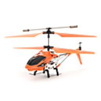 3.5-Channel Alloy RC Helicopter with Gyroscope (Orange)