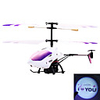 3.5-Channel Gyro RC Helicopter with I Love You Light Projection Valentine