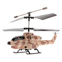 3.5-Channle Cobra Missiles Shooting Gyro IR Control Helicopter (Assorted Colors,  Model: U809)