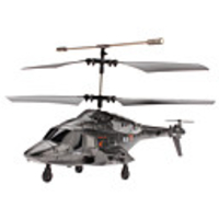 3.5-Channle Missiles Shooting Gyro IR Control Helicopter (Black,  Model: U810A)