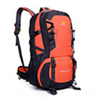 35 L Hiking Backpack Rucksack Multifunctional Waterproof Windproof Compact Outdoor Camping / Hiking Hunting Climbing Cloth Nylon Black Red Blushing Pink / Wear Resistance