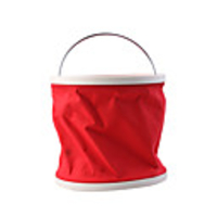 3.5-Litre Foldable Water Bucket-Red