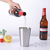 350/500ML Stainless Steel Beer Cup Coffee Tumbler Tea Milk Mug 1 Pc