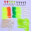3510 pcs Fishing Lures Soft Bait Jigs Lure Packs Jig Head Bass Trout Pike Sea Fishing Freshwater Fishing Lure Fishing Soft Plastic Metal