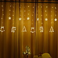 3.5m String Lights 138 LEDs 1 set Warm White Decorative 220-240 V