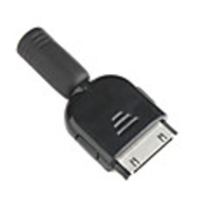 3.5mm AV Adapter for All iPod / iPhone 2G / 3G (Black)