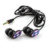 3.5mm earphone, fashionable cable headphones! Cute! Colorful! Music!