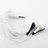 3.5mm earphone, fashionable cable headphones! Cute! Colorful! Music!