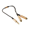 3.5mm Headphone Jack Y Splitter Audio Adapter Cable