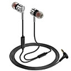 3.5mm In-ear Metal Headphones with Game HIFI Bass Stereo Earphone Wired L plug Microphone