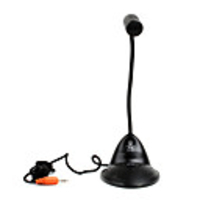 3.5mm Multimedia 180-Degree-Swivel Microphone (Black)