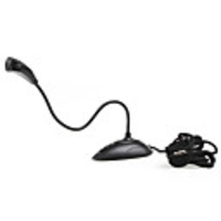 3.5mm Multimedia 180-Degree-Swivel Microphone (Black)