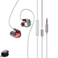 3.5mm Sport Earphone Ear Hook Running Wire Headset HiFi Earphones Wired Mobile Phone MP3 Ergonomic Headphone(with Portable Earphone storage box)