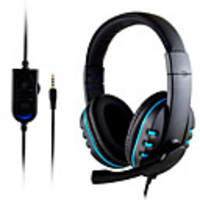 3.5mm Wired Gaming Headset Deep Bass Game Earphone Professional Computer Gamer Headphone With HD Microphone for Computer