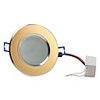 3.5W 5730 SMD 6-LED 300LM Warm White Ceiling Spot Light Bulb Gold (Sanded,  Frosted Glass Cover)
