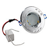 3.5W 5730 SMD 6-LED 300LM Warm White Ceiling Spot Light Bulb (Sanded,  Half Frosted Glass Cover)