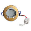 3.5W 5730 SMD 6-LED 300LM White Ceiling Spot Light Bulb Gold (Sanded,  Half Frosted Glass Cover)