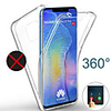 360 Degree Full Body Case For Huawei Mate 20 Pro Mate 20 Lite P30 Pro P30 Lite P20 Pro P20 Lite Case Transparent PC Silicone Thin Gel TPU Soft Cover For P Smart Plus 2019 Honor 10 Lite Y5 Y6 Y9 2019