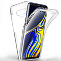 360 Degree Full Body Case For Samsung Galaxy Note 10 Plus Note 10 Note 9 Note 8 Case Transparent PC Silicone Thin Gel TPU Soft Cover