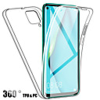 360 Degree Full Body Clear Protection Case For Huawei P40 Pro P40 Lite P Smart 2019 P Smart Z P20 Lite 2019 P30 Lite Y7 2019 Y9 2019 Y6 2019 Honor 20 Honor 10 Lite Mate 20 Transparent PC TPU Cover