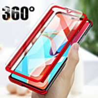 360 Degree Full PC Cover Phone Case For Xiaomi Redmi Note 8T Note 8 Pro Note 7 Mi 9T Pro K20 Pro CC9 Protective Cover For Xiaomi Mi 9 SE Case With Glass